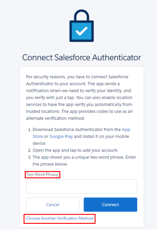 Multi-factor Authentication for ProPay