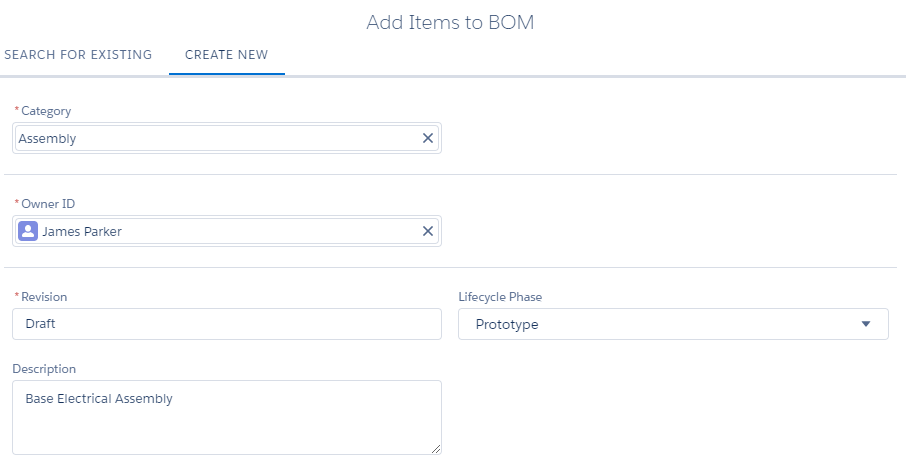 Manage BOMs (Add/Replace/Remove)